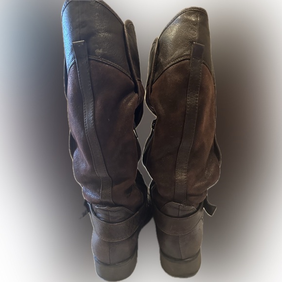BARETRAPS | Subdue Brown Leather Riding Boots - Picture 10 of 14